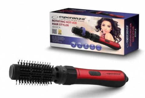 Suszarko-lokówka do włosów Esperanza Jessica EBL008 (1000W; kolor czarny) (OUTLET)