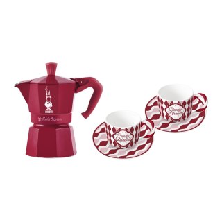 Zestaw kawiarki na 3 filiżanki + 2 kubki 5460 BIALETTI