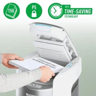 Niszczarka Leitz IQ Optimax AutoFeed 150, P5, 150 kartek, 15 l kosz