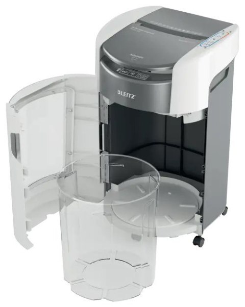 Niszczarka Leitz IQ Optimax AutoFeed 300, P5, 300 kartek, 25 l kosz