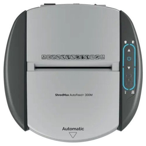 Niszczarka Rexel ShredMax AutoFeed+ 300M, P5, 300 kartek, 25 l kosz
