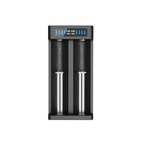 XTAR ŁADOWARKA DO AKUMULATORÓW CYLINDRYCZNYCH LI-ION MC2+