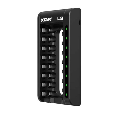 XTAR ŁADOWARKA DO AKUMULATORÓW R03 / AAA ORAZ R6 / AA LI-ION 1,5V / NIMH L8