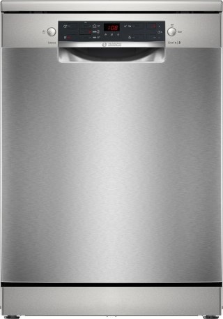 Zmywarka wolnostojąca 60 cm BOSCH SMS25GI09F Serie 2 | klasa A | 12 kpl | HygienePlus | AquaStop | inox (OUTLET)