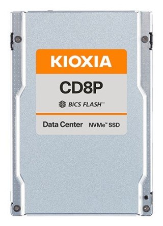 Dysk SSD Kioxia CD8P-R 7.68TB U.2 (15mm) NVMe PCIe 5.0 KCD8XPUG7T68 (DWPD 1) SIE