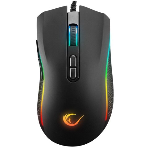 RAMPAGE MYSZ SMX-R44 V2 MACRO BLACK 12800 DPI RGB LED