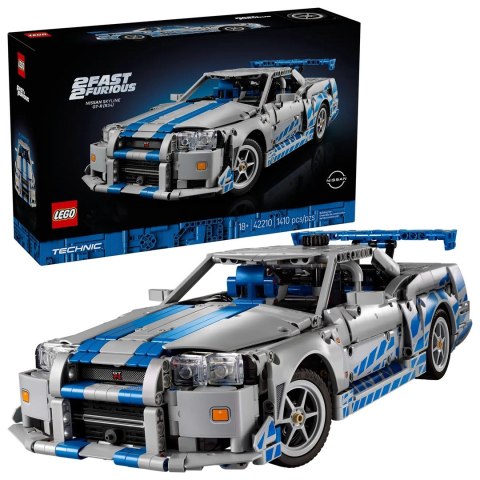 LEGO Technic 42210 - Samochód Nissan Skyline GT-R (R34)