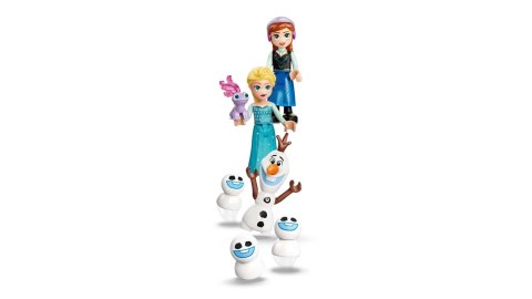 LEGO Disney 43281 - Lodowy zamek Elzy i śnieżna przejażdżka