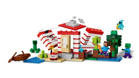 LEGO Minecraft 21275 - Dom TNT w dżungli