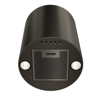 Okap kominowy MAAN Elba Mini WPB 431 50 cm | LED | filtry aluminiowe | czarny (OUTLET)