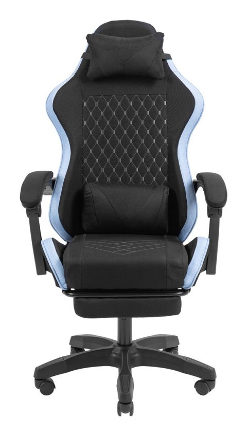 TACENS MARS MGC-X FABRIC Black/Blue - fotel gamingowy