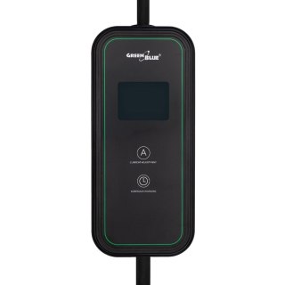 GREENBLUE ŁADOWARKA SAMOCHODÓW PRZENOŚNA, TYP 2, DŁ. PRZEW. 6,8M, IP65, 11KW, 220-380V AC 50/60HZ, 16A, 3 FAZY, GB1100