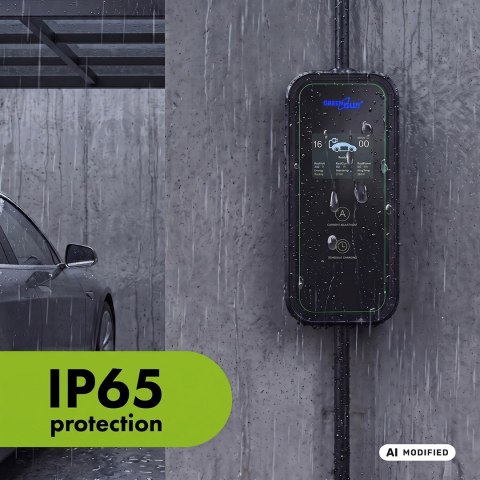 GREENBLUE ŁADOWARKA SAMOCHODÓW PRZENOŚNA, TYP 2, DŁ. PRZEW. 6,8M, IP65, 11KW, 220-380V AC 50/60HZ, 16A, 3 FAZY, GB1100