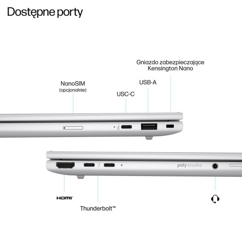 HP EliteBook 8 G1i 14 Ultra 5 225U 14.0"WUXGA 400nits Matt 32GB DDR5 5600 SSD1TB Intel Graphics Cam5MPx+IR 62Wh W11Pro 3Y OnSite