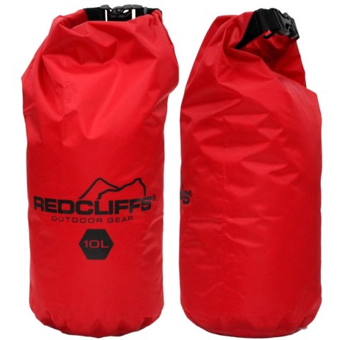 TORBA WOREK WODOSZCZELNY 10L CZERWONY REDCLIFFS