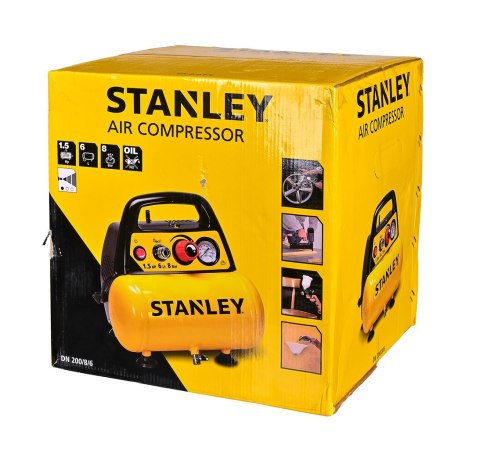Sprężarka bezolejowa 230V,1,5KM,6L STANLEY (OUTLET)