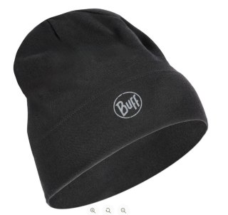 Czapka wełniana Buff Merino Midweight, solid black