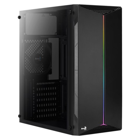 Obudowa Aerocool PGS SPLIT A AEROPGSSPLIT-A-BKRGB (ATX, Micro ATX, Mini ITX; kolor czarny) (WYPRZEDAŻ)