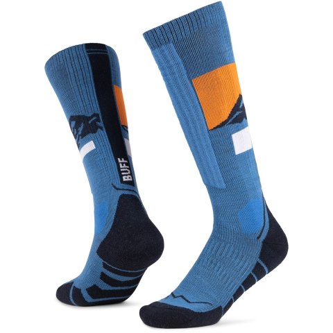 Skarpetki Buff MERINO HW OVER THE CALF SOCKS HWO1 ROYAL BLUE L
