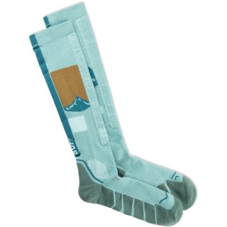 Skarpetki Buff MERINO HW OVER THE CALF SOCKS HWO1 SEA GREEN L