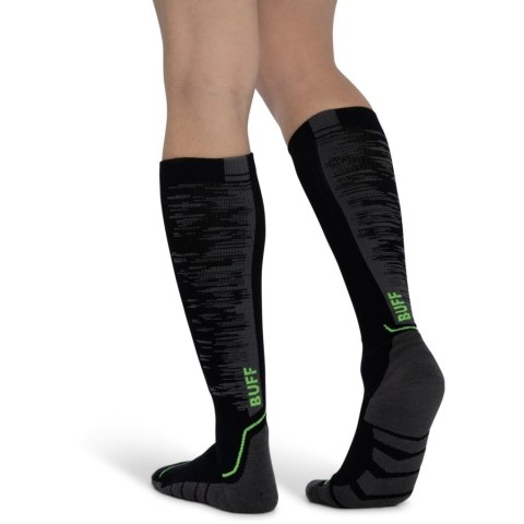 Skarpetki Buff MERINO HW OVER THE CALF SOCKS HWO2 BLACK L