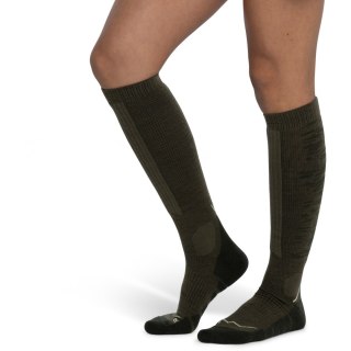 Skarpetki Buff MERINO HW OVER THE CALF SOCKS HWO2 OLIVE GREEN L