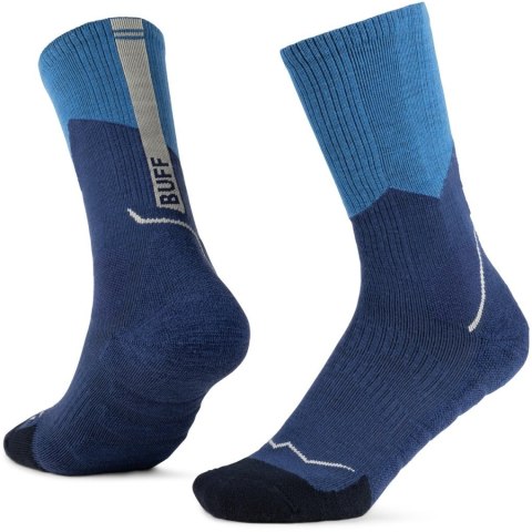 Skarpetki Buff MERINO MW CREW SOCKS MWC1 BLUE L