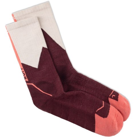 Skarpetki Buff MERINO MW CREW SOCKS MWC1 WINE L