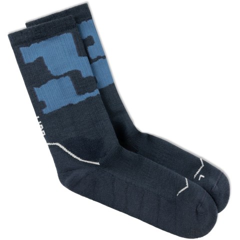 Skarpetki Buff MERINO MW CREW SOCKS MWC2 NIGHT BLUE L