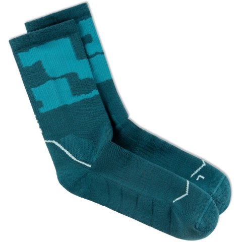 Skarpetki Buff MERINO MW CREW SOCKS MWC2 TEAL L