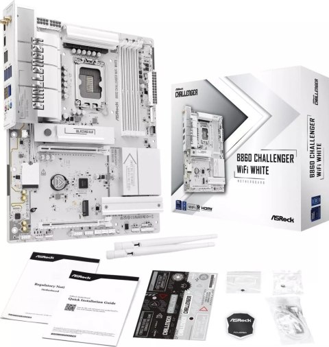 Płyta główna Asrock B860 CHALLENGER WIFI WHITE