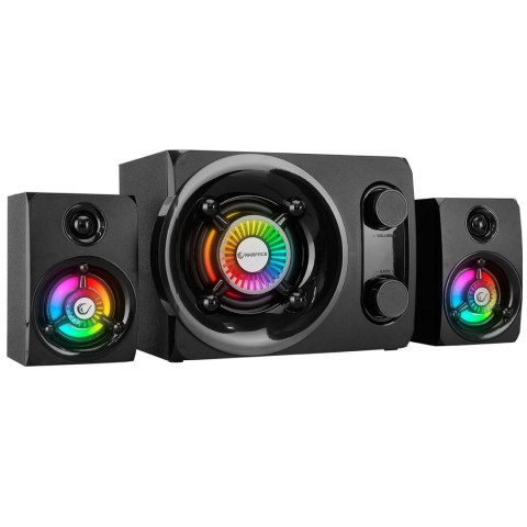 RAMPAGE GŁOŚNIKI RMS-G8 GAMINGOWE 25 W BT USB SD FM