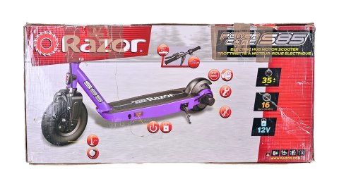 Hulajnoga elektryczna Razor S85 Power Core, fioletowa (13173851) (OUTLET)