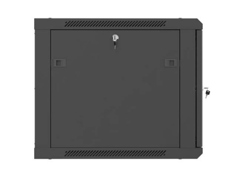 LANBERG SZAFA INSTALACYJNA RACK WISZĄCA 19" 9U 600X600 CZARNA DRZWI PERFOROWANE (FLAT PACK)