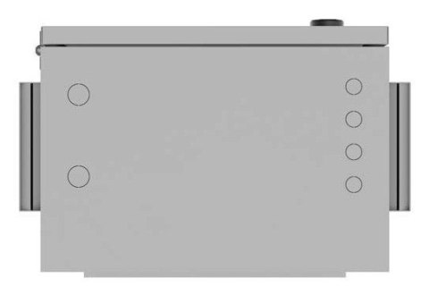 LANBERG SZAFA RACK WISZĄCA 10" HERMETYCZNA IP55 MONTAŻ NA ŚCIANIE/SŁUPIE 320X220X400 SZARA (ZŁOŻONA)