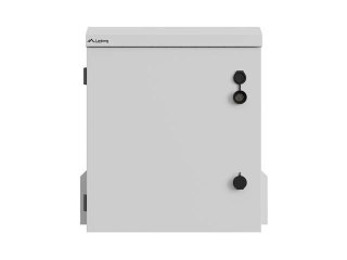 LANBERG SZAFA RACK WISZĄCA 10" HERMETYCZNA IP55 MONTAŻ NA ŚCIANIE/SŁUPIE 420X300X500 SZARA (ZŁOŻONA)