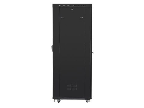 LANBERG SZAFA STOJĄCA RACK 19" 42U 800X1200 DRZWI PERFOROWANE LCD CZARNA (FLAT PACK) FF01-8242-23BL