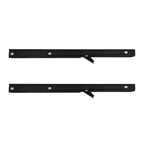 MACLEAN UCHWYT SKŁADANY POD PÓŁKĘ ŚCIENNĄ UCHWYT SKŁADANY PÓŁKI ŚCIENNEJ MACLEAN, MIN 300MM, MAX 600MM, MAX 50KG, 2 SZTUKI, M