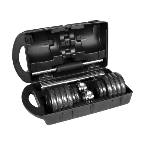 REBEL ACTIVE HANTLE REGULOWANE W WALIZCE Z GRYFEM, ZESTAW 15 KG