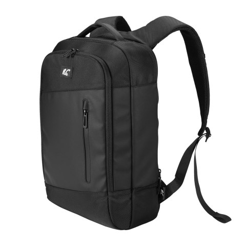NANORS PLECAK NA LAPTOPA NANORS, 15,6", CZARNY, 42X28,5X14 , WODOODPORNY RS204 B RS204 B