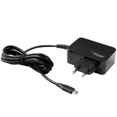 AKYGA ZASILACZ DO NOTEBOOKA 5-20V / 3-4,5A 90W USB C GAN PD AK-ND-82