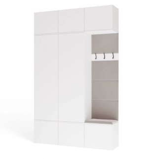 GARDEROBA HAGA III 2SZ1W BIEL