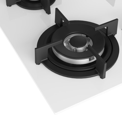 Płyta gazowa BEKO HILW64122SW (białe szkło)