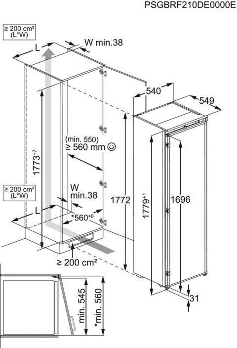 Chłodziarka ELECTROLUX ERD6DE18S1