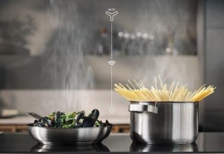Płyta indukcyjna ELECTROLUX EIS77453 600 SenseBoil+Fry 68 cm | SenseBoil | Hob2Hood | PowerBoost | czarny