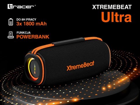 TRACER GŁOŚNIK TWS XTREMEBEAT ULTRA BLUETOOTH RGB