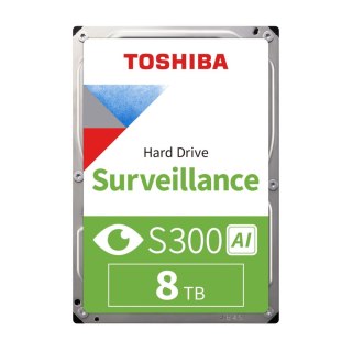 Dysk Toshiba S300 AI MG10ADA800E-V 8TB 3,5" 7200 512MB SATA III Surveillance
