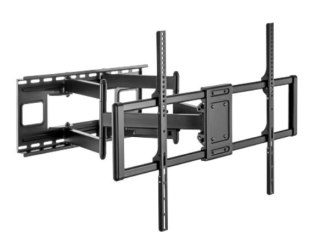 GEMBIRD UCHWYT SUFITOWY DO TELEWIZORA Z PEŁNYM ZAKRESEM RUCHU (REGULOWANY), 60" - 120", DO 120 KG
