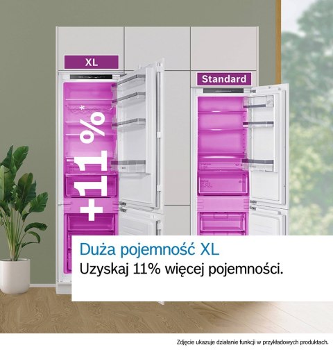 Lodówka do zabudowy BOSCH KIN96NSE0 193,5 cm wys.