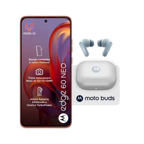 Motorola Edge 60 Neo 8/256GB Poinciana + Buds Moto